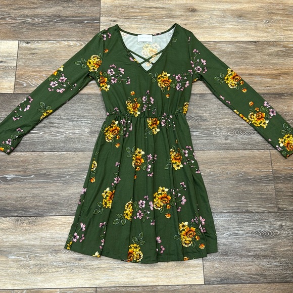 French Grey Melissa Knit Dress - Picture 1 of 2